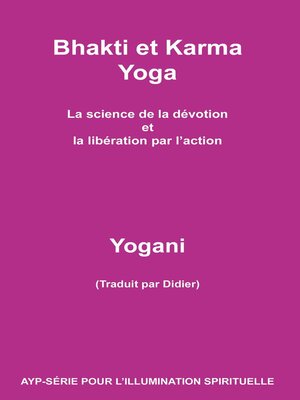 cover image of Bhakti et Karma Yoga